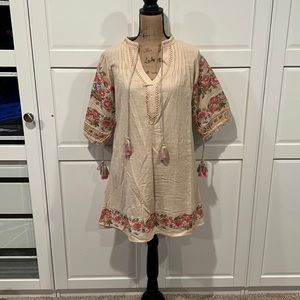 Embroidered Dress 🌸